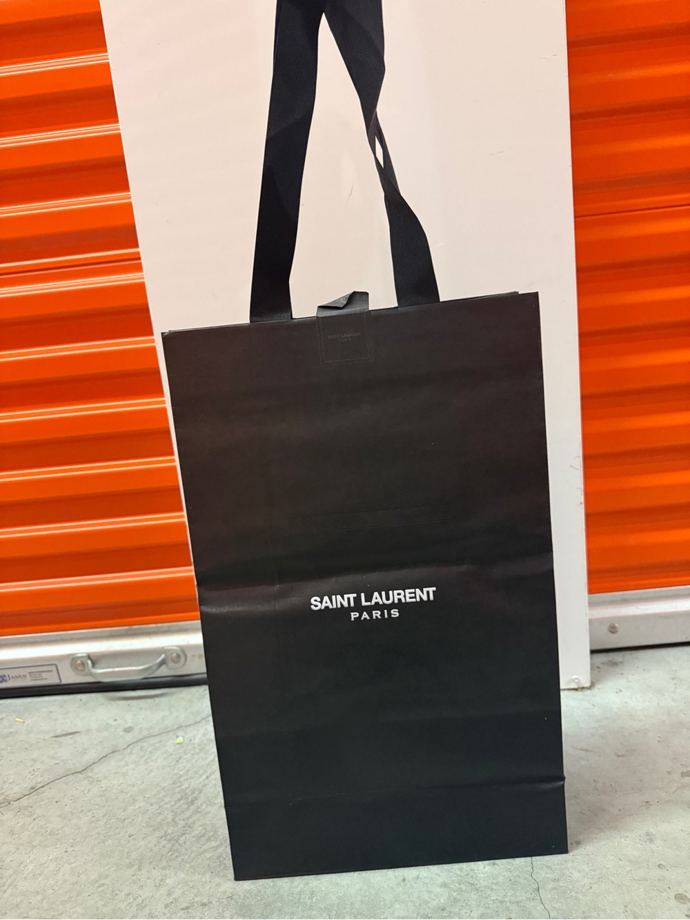Large Saint Laurent Paris Designer Shopping Bag – YSL